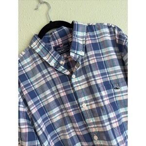 VINEYARD VINES Men's Slim Fit Tucker LS Shirt XL Preppy Southern Charm Old Money